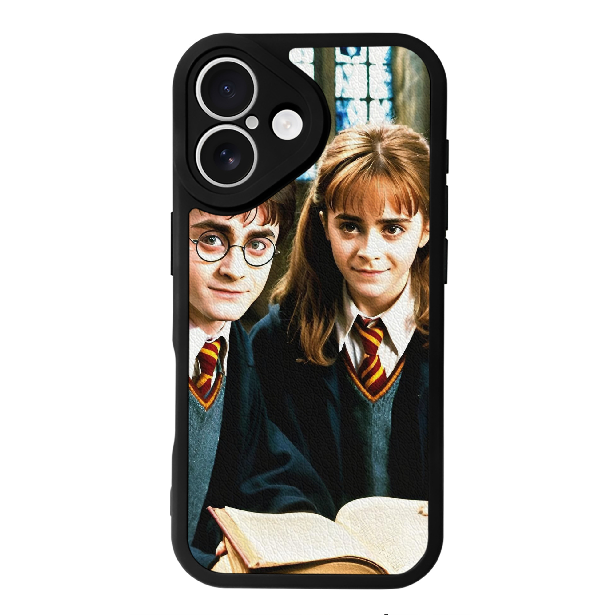 （画像用） Harry Potter ハリー・ポッターシリーズ 【iPhone 16シリーズ対応】シリコンスマホケース（レザー調） 材質：シリコン